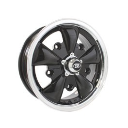 Wheel SSP GT 5 Spoke Black/Polish Lip 5/205-5.5"x15"-ET20
