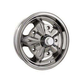 Wheel, SSP Torque, Polished, 5/205 5.0"x15" ET16