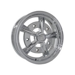 Wheel, SSP Raider, Chrome, 5/205 5.0"x15" ET20