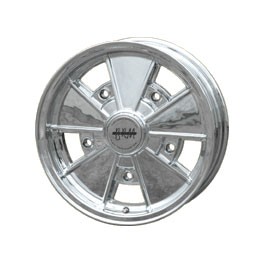 BRM, Flat 4, All chrome, 5" x  15", 5/205