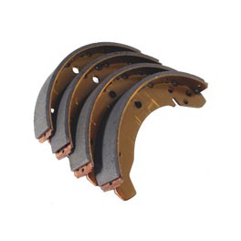 B/shoe set, front 57up to, rear 12/67up to,  40mm wide