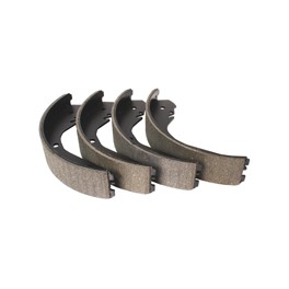 B/shoe set,02/03 front,T3 rear 45mm