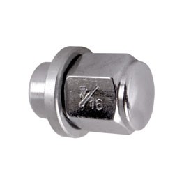 Wheel nut, Sleeve/taper 7/16" with 11/16" shank