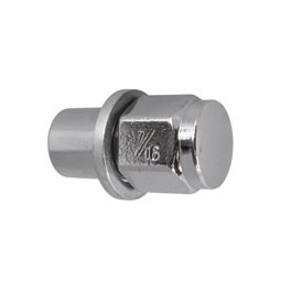 Wheel, Nut, Sleeve/flat 7/16" with 5/8"(.625") shank