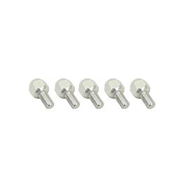 Wheel bolt,chrome 12mmlong rad For steel wheels