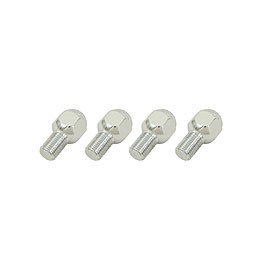 Wheel bolt, chrome 14mm radius For steel wheels