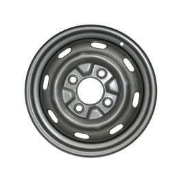 Wheel, Silver oe, 4.5" 4 stud 4.5" BS