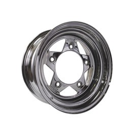 **NLA** Wheel Chrome 5 spoke 7"x15"      4.5" back space