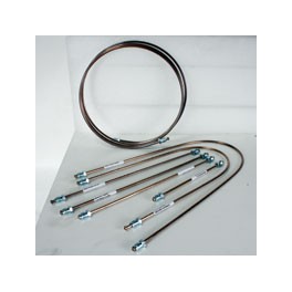 Brake pipe set, 1968up to C/Nickel Dual circ with front to back