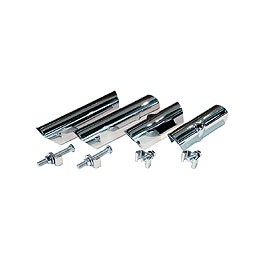 Bumper iron cover set, chrome for blade bumpers