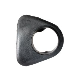 Bumper iron seal for gas strut