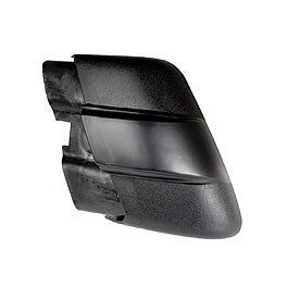 Rear bumper end cap, left