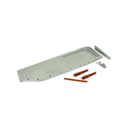 Floor pan half left 8/70-7/72, OE Quality, 18 gauge