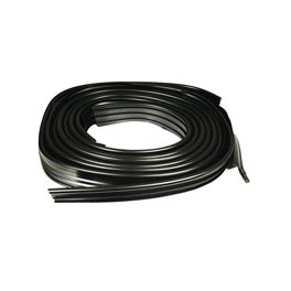 Wing beading, Gloss black, 8m roll Wing beading, Gloss black, 8m roll