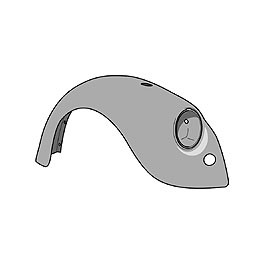 Wing, Front, Right, 1200 68-72 T1, Reproduction