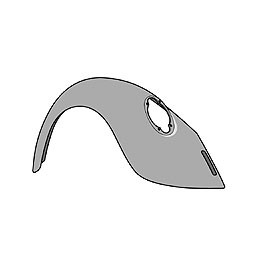 Wing, Rear, Left, 8/72-7/74 ,T1, Reproduction