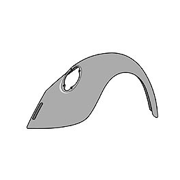 Wing, Rear, Right, 8/72-7/74 ,T1, Reproduction