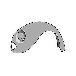 Wing, front European 75up to no indicator hole