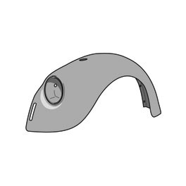 Wing,front left 13-1500 & GT 68-74