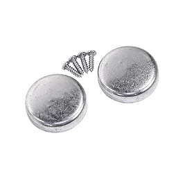 Fan housing air plugs, pair OD48mm