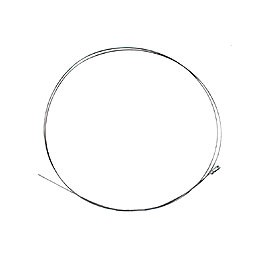 Bonnet release cable, 8/68 Bonnet release cable, 8/68