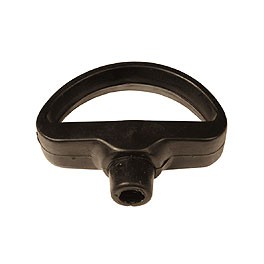 Fuel flap pull,D handle, 8/68-12/70, Screw on, NOT 13