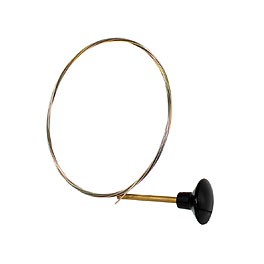 Engine lid, cable,black,56-74 T1/Ghia