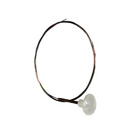 Engine lid, cable, white,56-74 Or use bonnet cable