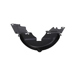Tinware behind pulley, black Tinware behind pulley, black