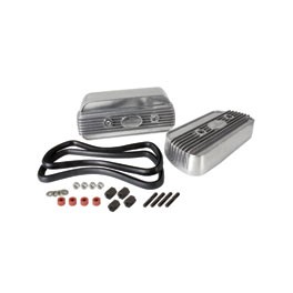 Rocker covers CB bolt on w/rubber channel gaskets