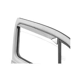 Vent shades, s/steel, T1 65-78 Vent shades, s/steel, T1 65-78