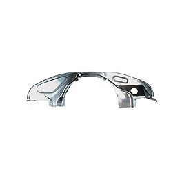 Tinware, front, single port, chrome
