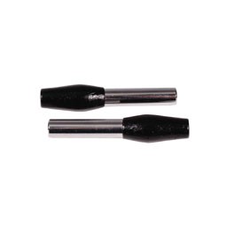 Door lock pull chrome/black pair Not T25