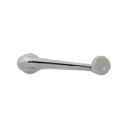 Winder handle, 55-67 chrome/Grey knob Top quality Winder handle, 55-67 chrome/Grey knob Top quality