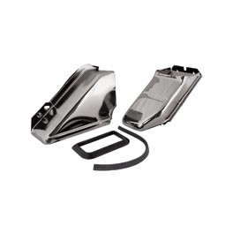 Tinware, doghouse chrome PAIR Tinware, doghouse chrome PAIR
