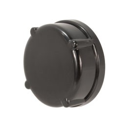 Cap for alloy oil filler with screw on cap