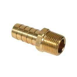 Hose barb, 3/8"M-1/2" hose pr Hose barb, 3/8"M-1/2" hose pr