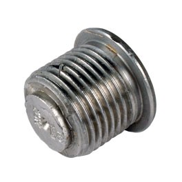 Screw, oil relief valve, Hex Better than slotted