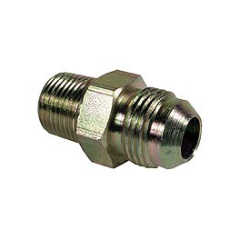 Hose fitting for f/flow case: 3/8" NPTF - 3/4 JIC