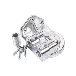 Oil filter head, ports left Oil filter head, ports left