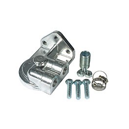 Oil filter head, ports right Bugpack Oil filter head, ports right Bugpack