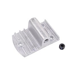Oil cooler block off plate, tapped for 1/4" NPT Oil cooler block off plate, tapped for 1/4" NPT