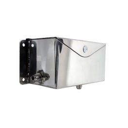 Racing Breather Box, no8an Fittings, 8 3/4"x4 1/2"x4" Racing Breather Box, no8an Fittings, 8 3/4"x4 1/2"x4"