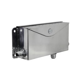 Racing Breather Box, no10an Fittings, 8 3/4"x4 1/2"x2"