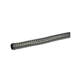 Fuel hose, s/steel, 6mm, per metre