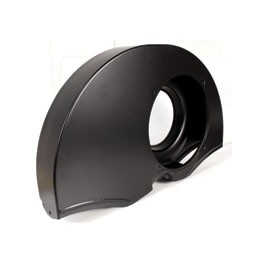 Fanshroud,36hp, Black, no air, single port, USE T/P FAN!