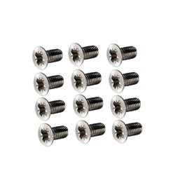 Door screw set, s/steel, 8/55- (Set of 12)