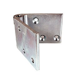 Door hinge, upper, left, 8/64- Fits 55- but see 113-8