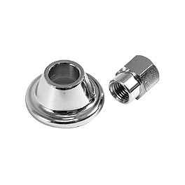 Dyno/Alt nut & washer, chrome