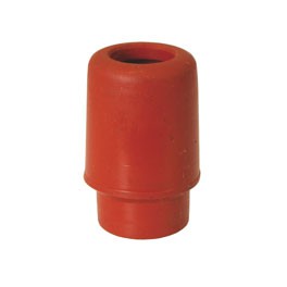 Rubber cap around spark plug connector